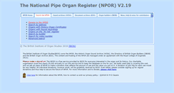 Desktop Screenshot of npor.org.uk