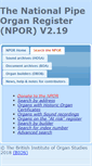 Mobile Screenshot of npor.org.uk