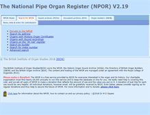 Tablet Screenshot of npor.org.uk